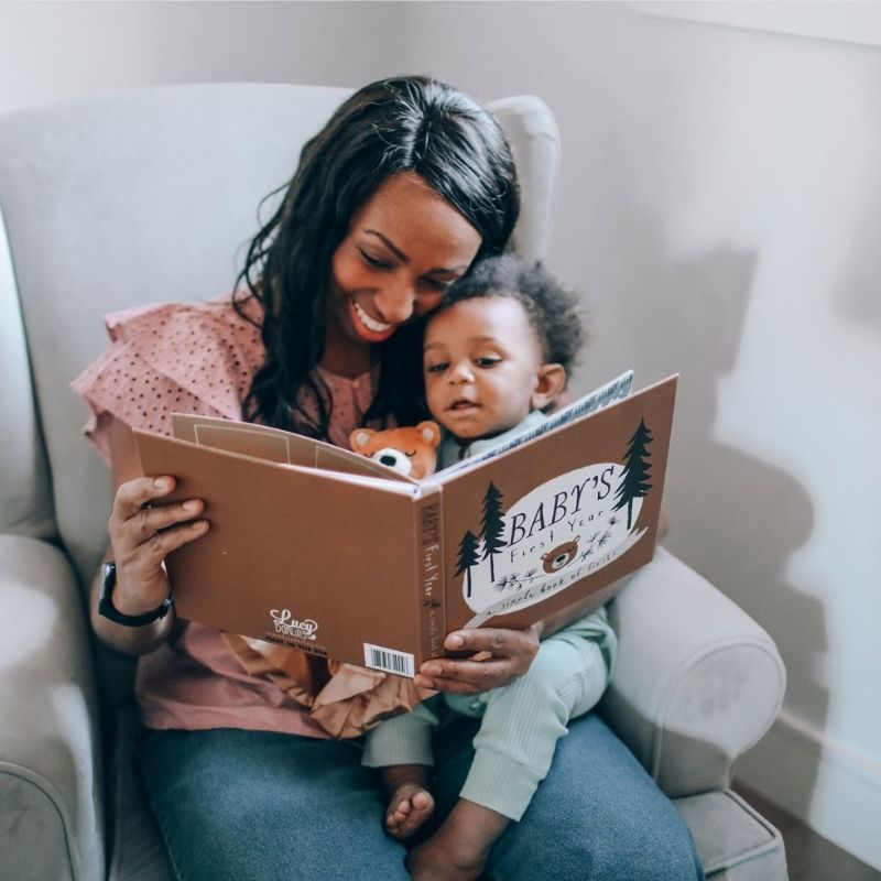 Memory Baby Book Little Camper