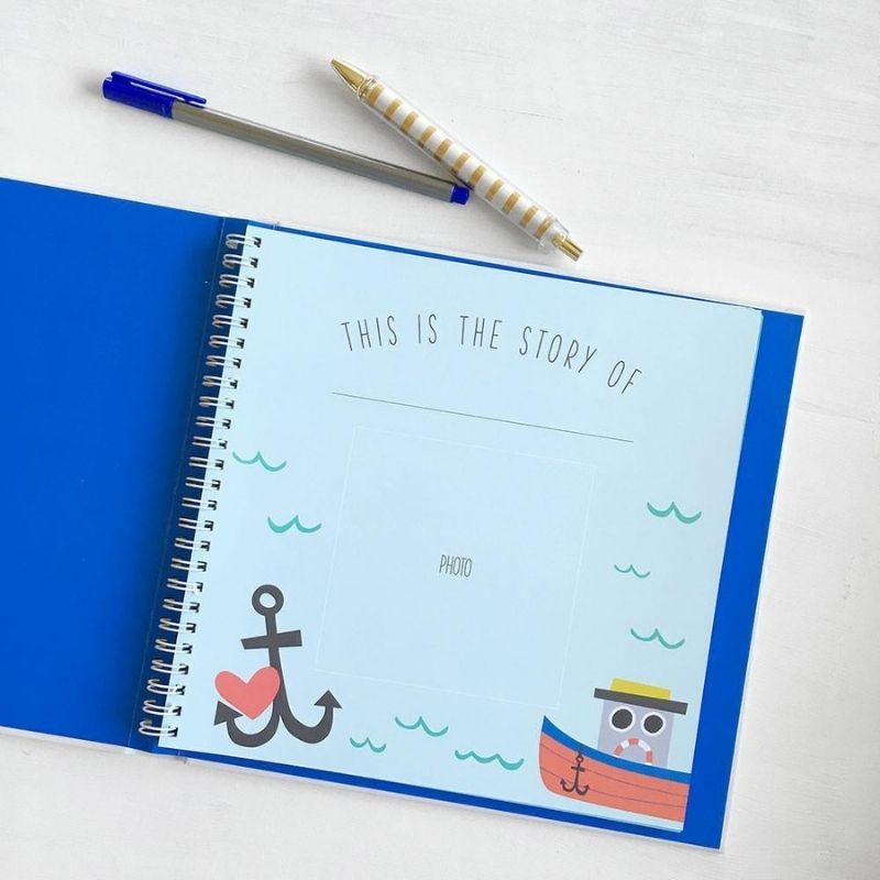 Memory Baby Book Little Captain