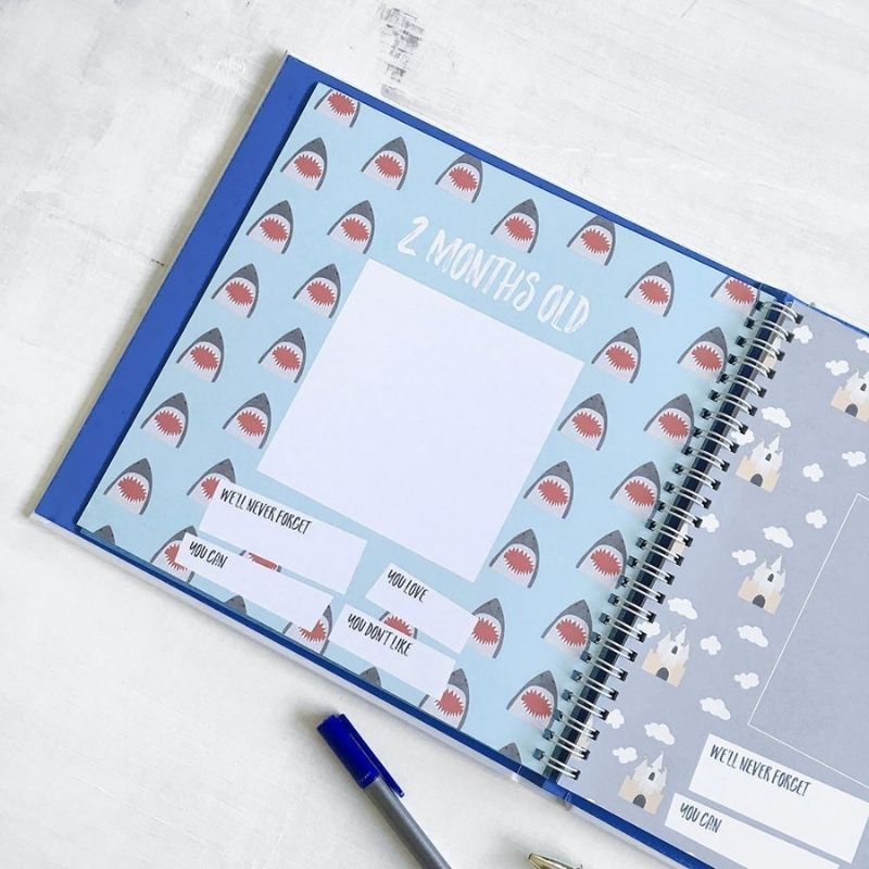 Memory Baby Book Little Captain