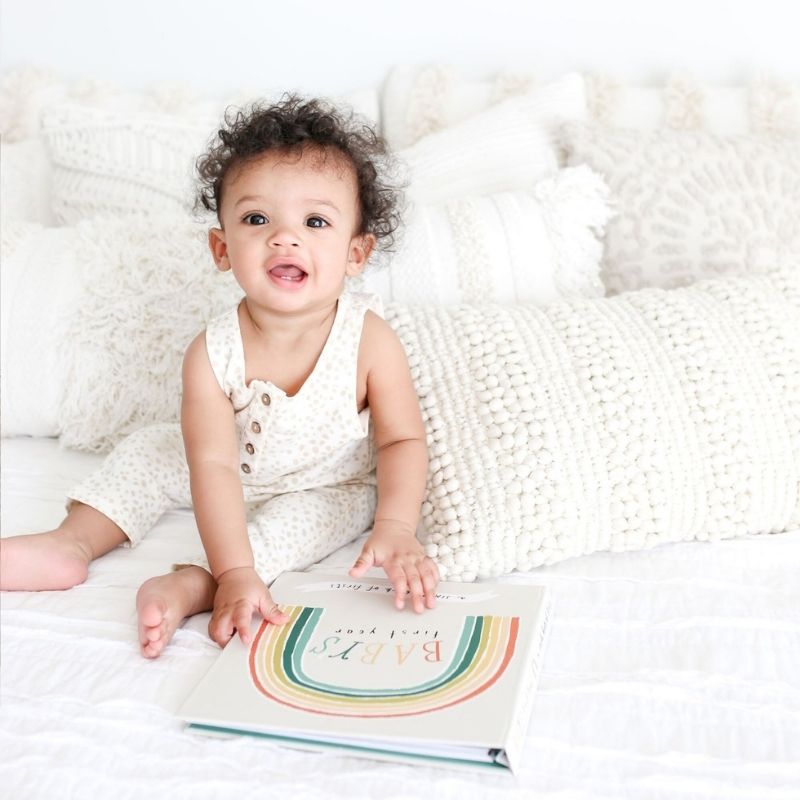 Memory Baby Book Little Rainbow