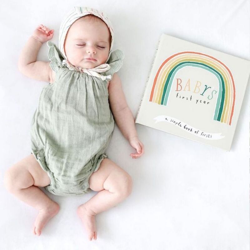 Memory Baby Book Little Rainbow
