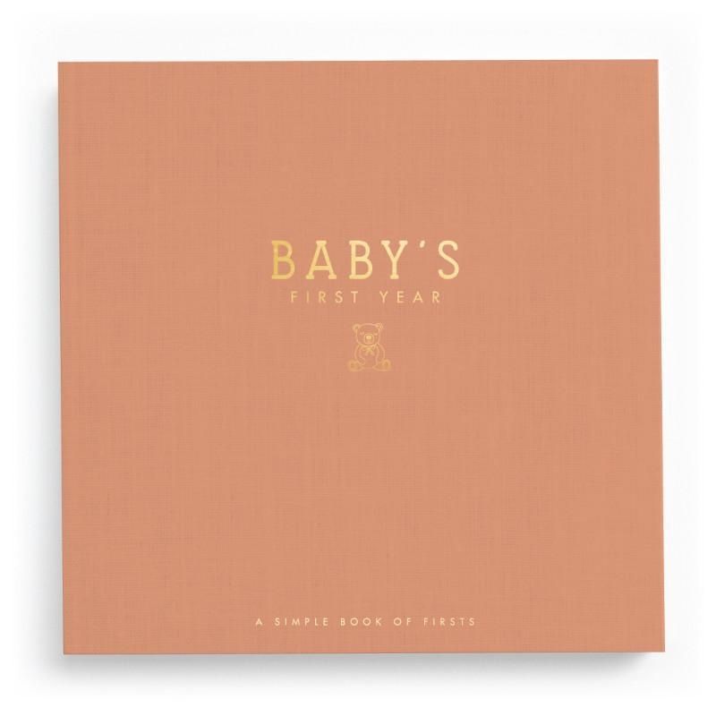 Luxury Memory Baby Book Teddy Bears' Picnic