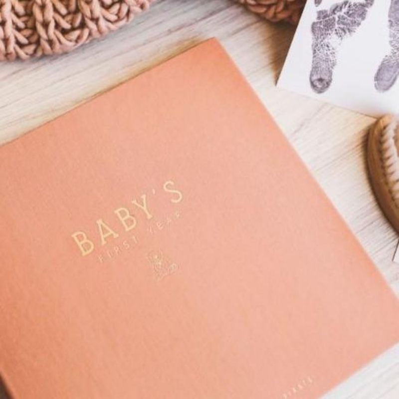 Luxury Memory Baby Book Teddy Bears' Picnic