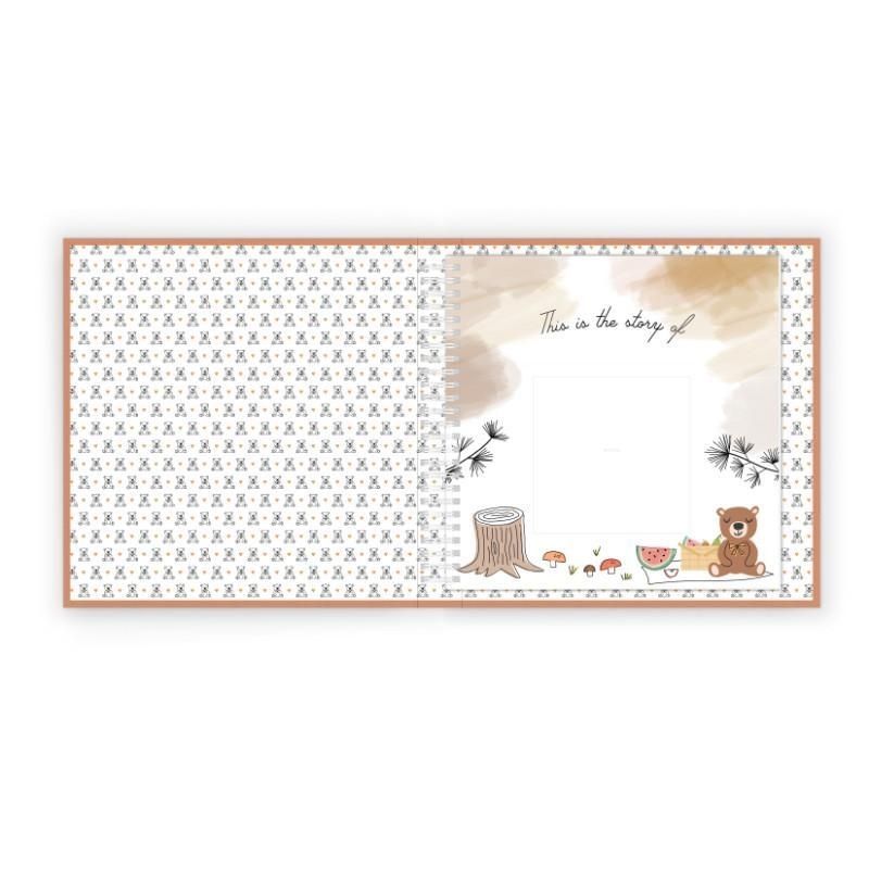 Luxury Memory Baby Book Teddy Bears' Picnic