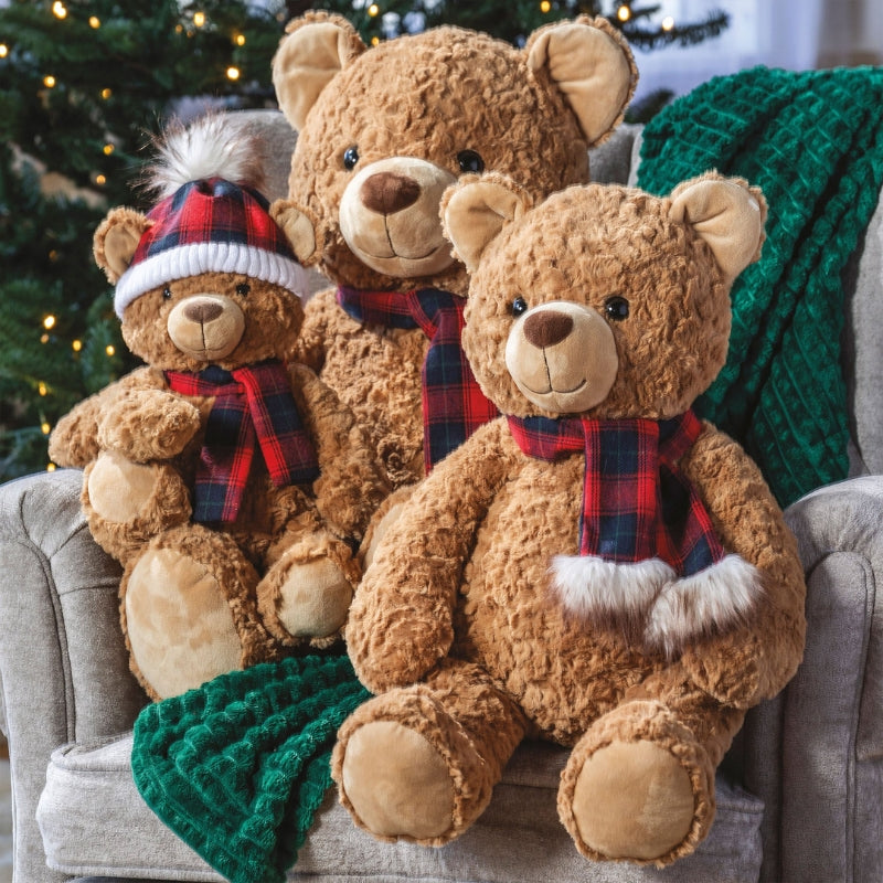Holiday Gingersnap Teddy Bear Plush Toy