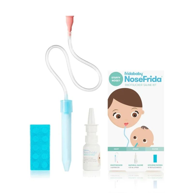 NoseFrida Snotsucker Saline Kit | Snuggle Bugz | Canada's Baby Store