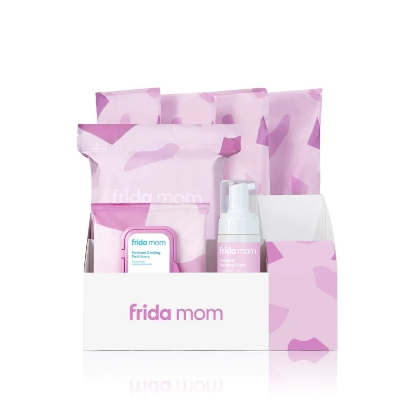 Buy FridaBaby Mom Postpartum Recovery Essentials Kit  Disposable  Underwear, Ice Maxi Absorbency Pads, Cooling Witch Hazel Medicated Pad  Liners, Perineal Medicated Healing Foam (11Piece Set) Online at Low Prices  in India 