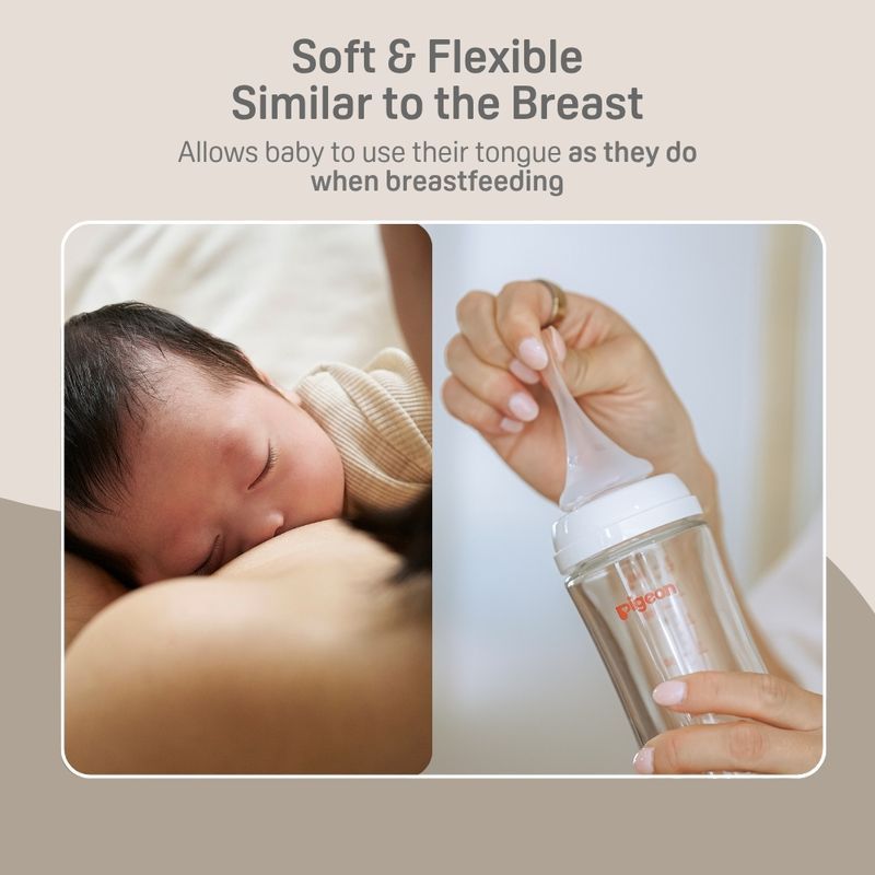 Baby Bottle Nipple - 3 Pack