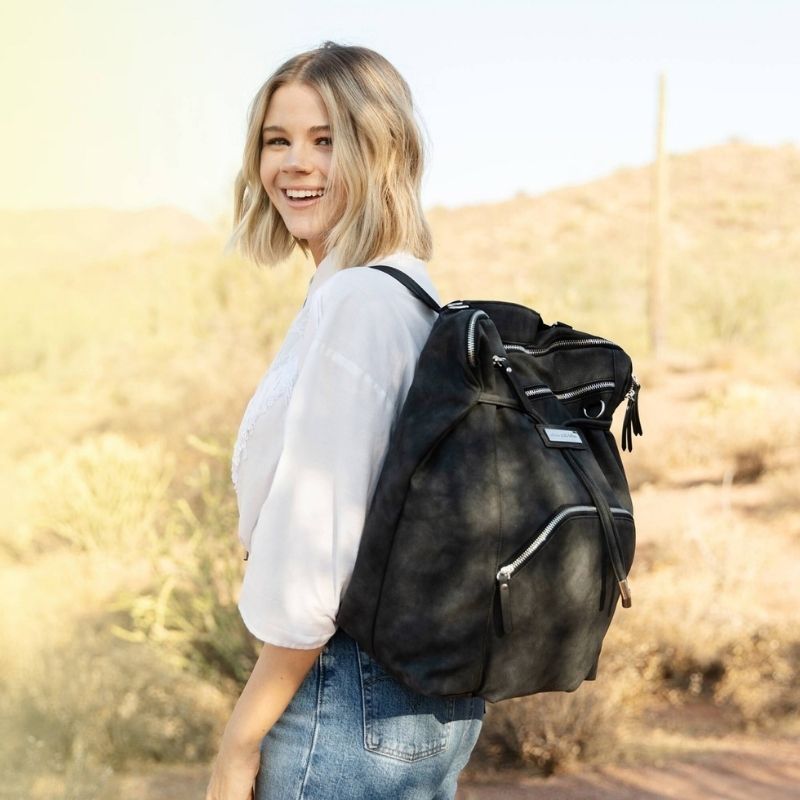Amazon.com: ECOSUSI Tote Bag Convertible Backpack Purse for Women Vegan  Leather Handbag Multifuction Shoulder Bag : Clothing, Shoes & Jewelry