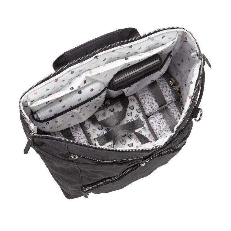 Convertible tote 2025 backpack diaper bag