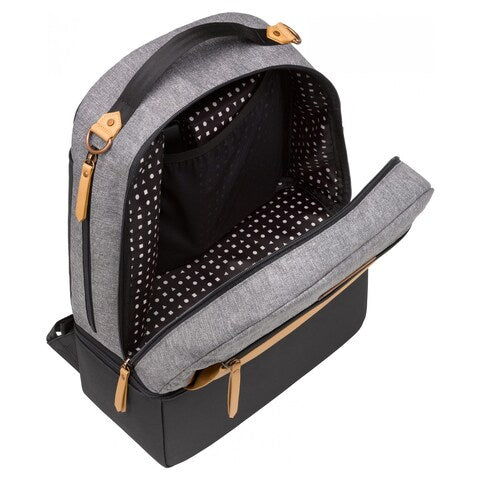 Axis Backpack Diaper Bag Camel & Graphite