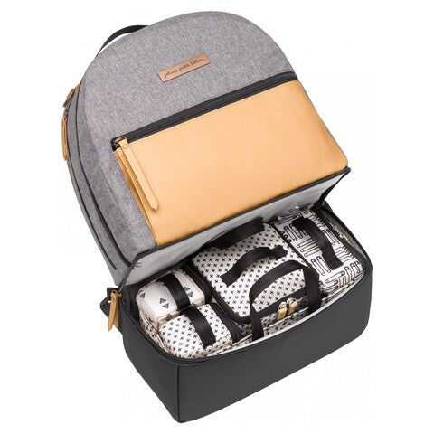 Axis Backpack Diaper Bag Camel & Graphite
