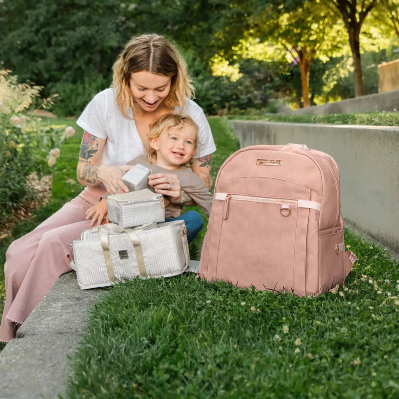 2-IN-1 Provisions Breast Pump & Diaper Bag Backpack