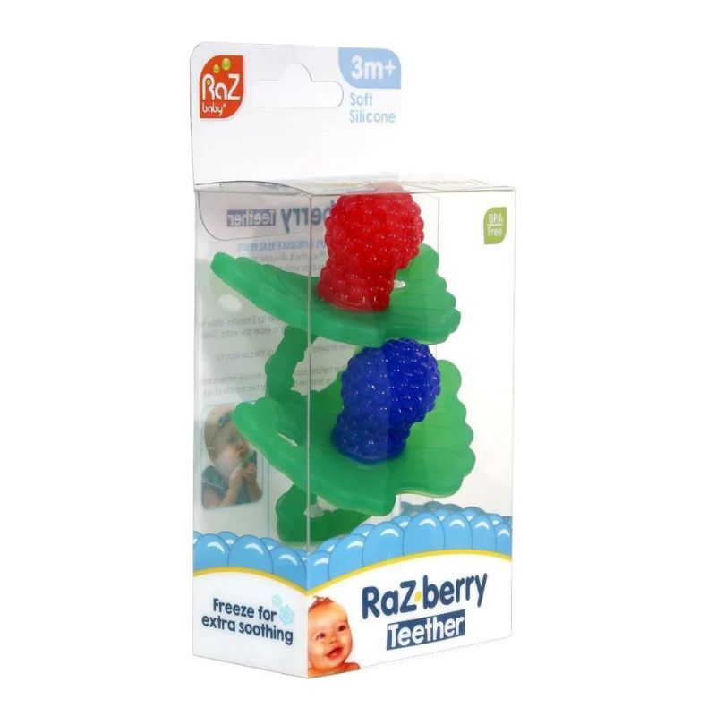 RaZberry Teether - 2 Pack Red & Blue