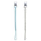 Silicone Pacifier Holder - 2 Pack Blue/Grey
