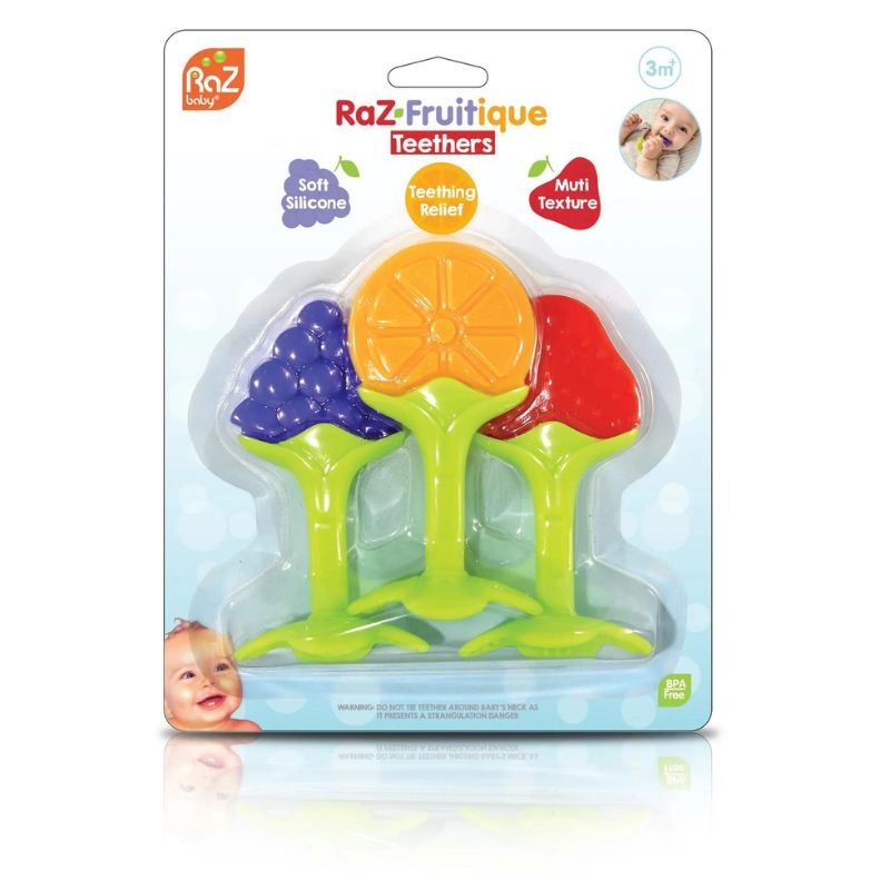 Fruitque Teether Set - 3 Pack