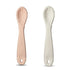 RaZberry Silicone Training Spoon 2 Pack Pink/White