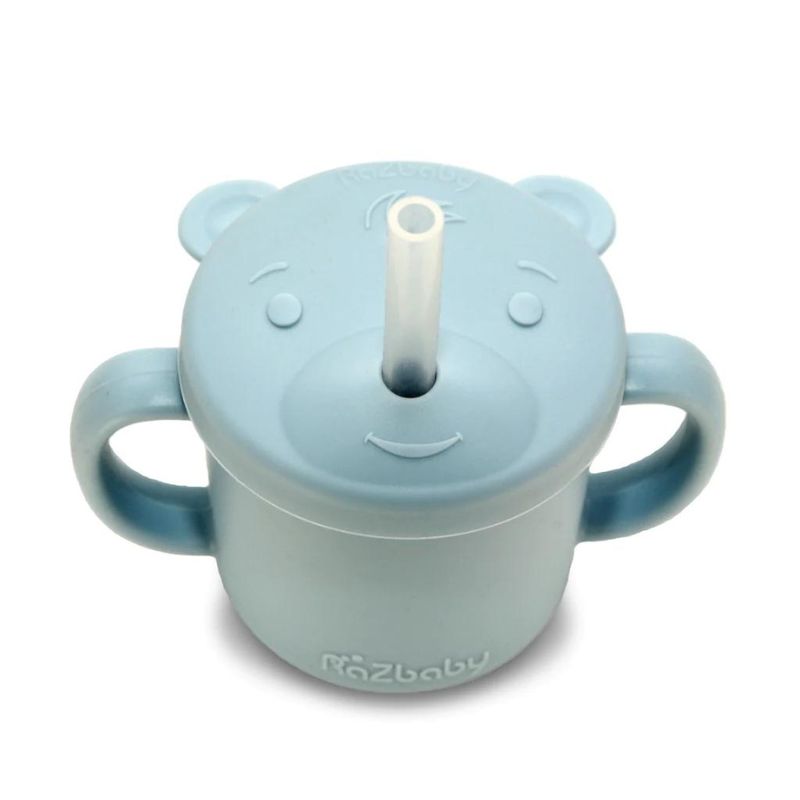 Oso-Cup Silicone Cup + Straw