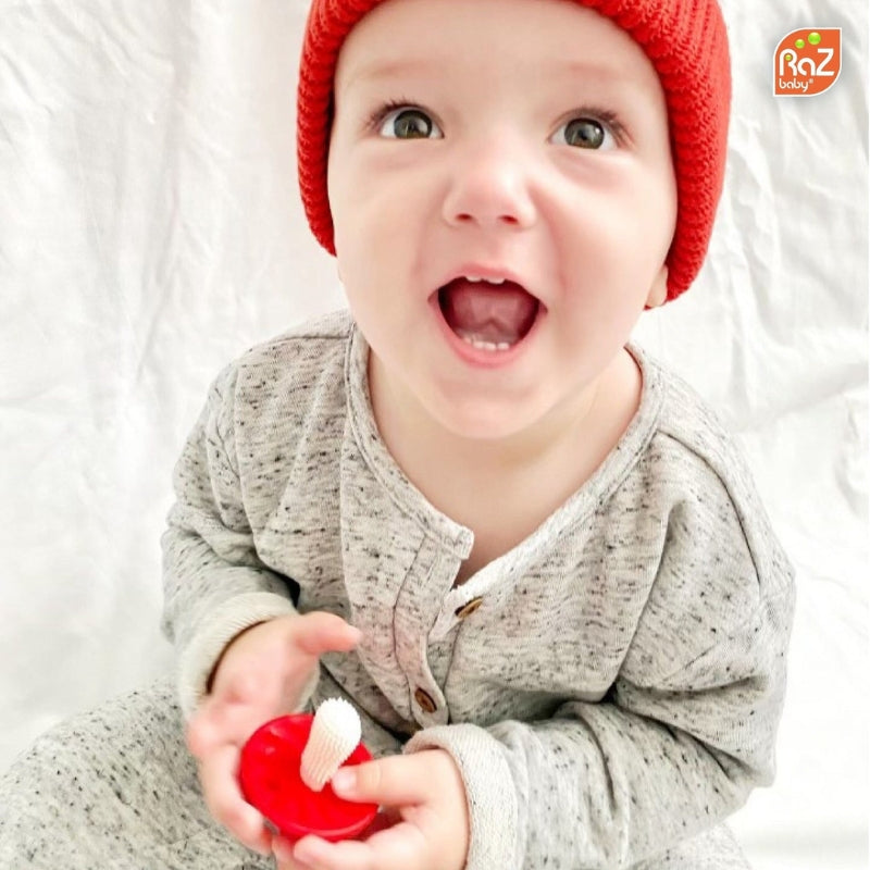 Chompy Mushroom Silicone Teether - 2 Pack