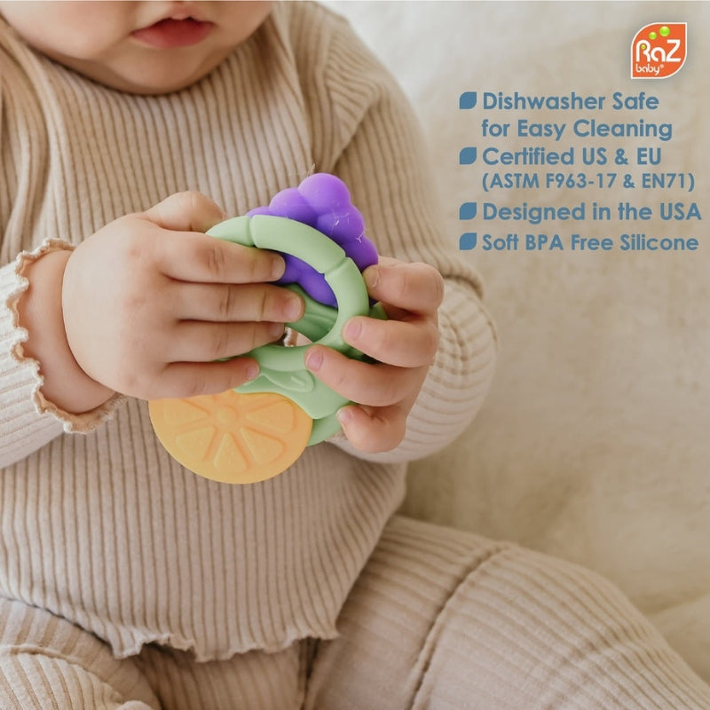 RaZ-Fruitique Teether - 3 Pack