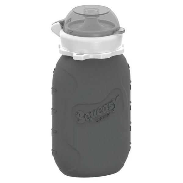 Squeasy Snacker - 6oz Grey