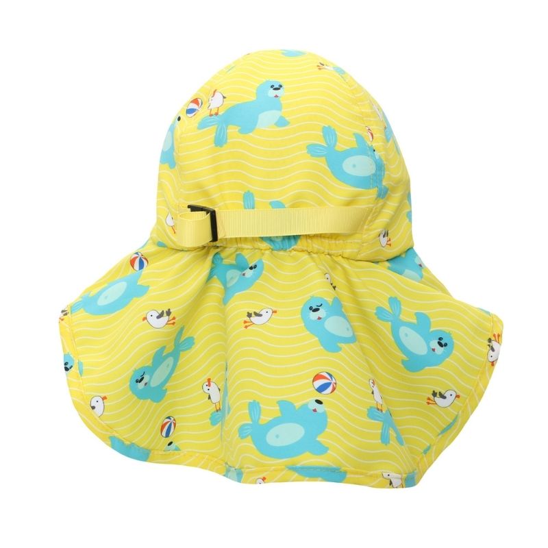 Baby/Toddler Cape Sun Hat Seal