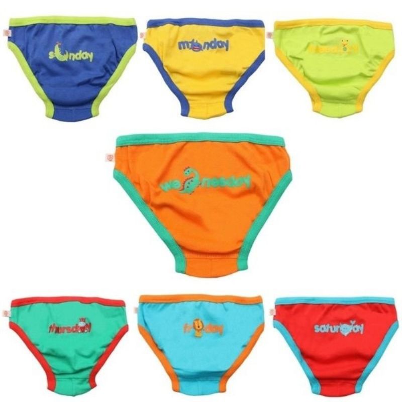 7 Piece Organic Briefs - Days of the Week | Snuggle Bugz | Canada's Baby  Store