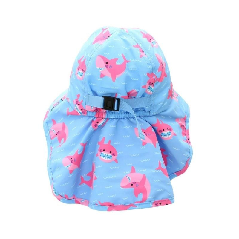 Baby/Toddler Cape Sun Hat Sophie the Shark