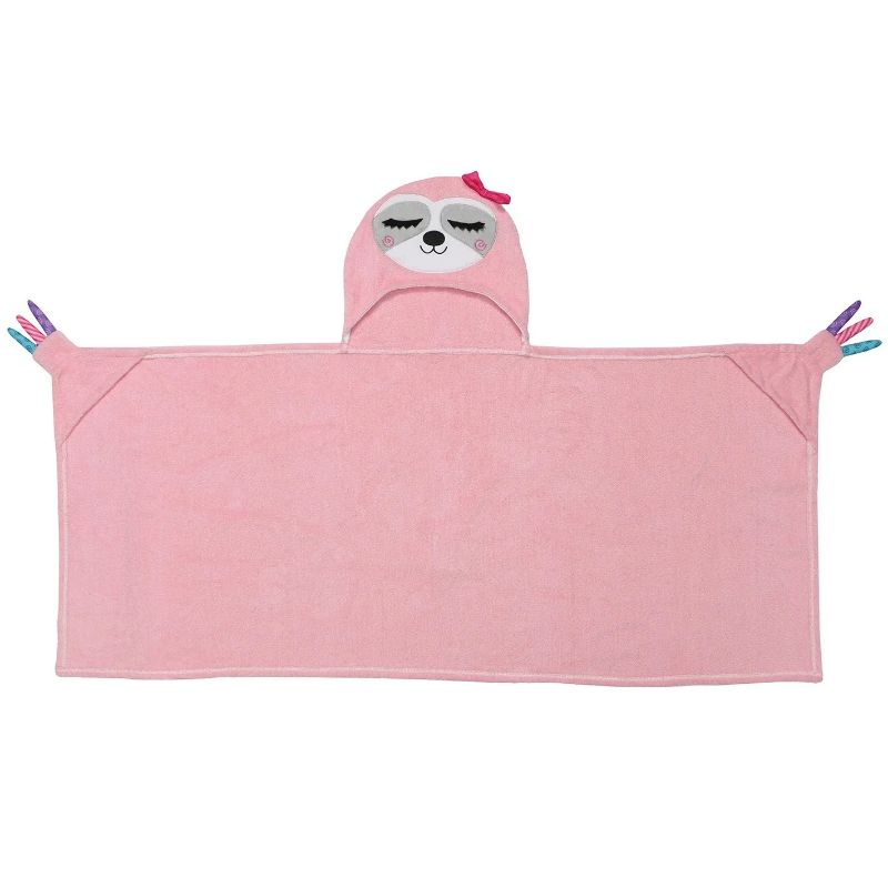 Kids Plush Terry Hooded Bath Towel