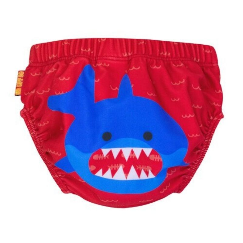 Knit Swim Diaper 2 Piece Set Shark