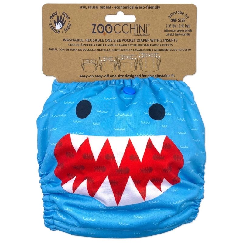 Reusable Pocket Diaper with Inserts