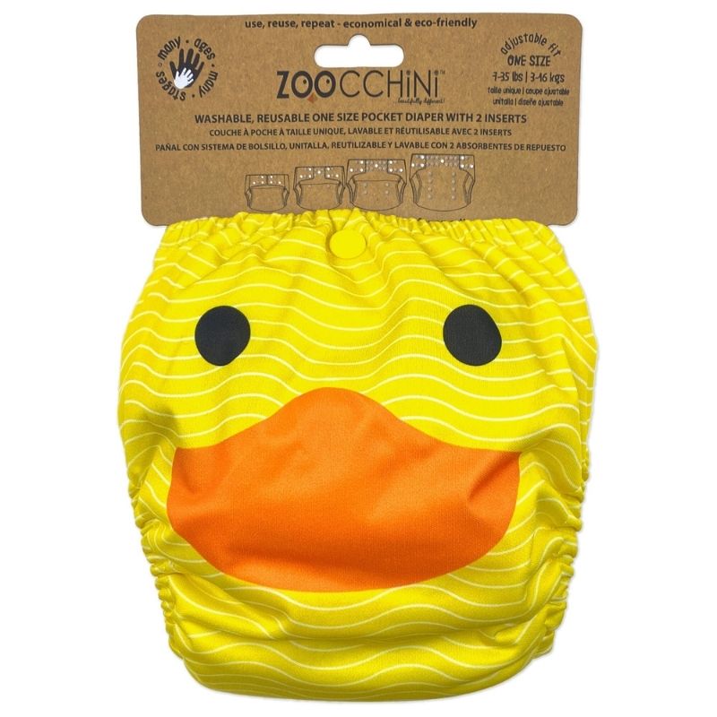 Reusable Pocket Diaper with Inserts