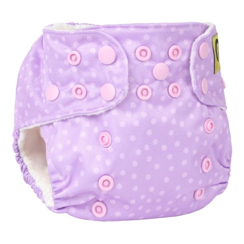 Reusable Pocket Diaper with Inserts Mermaid