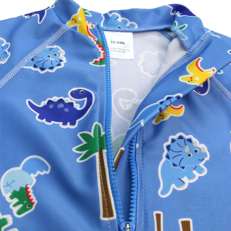 Rash Guard One Piece Printed Swimsuit