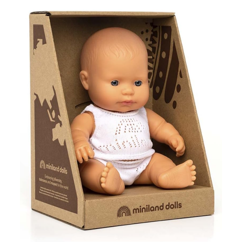 Baby Doll Caucasian Boy - 8.25