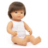 Baby Doll Caucasian Brunette Boy - 15"