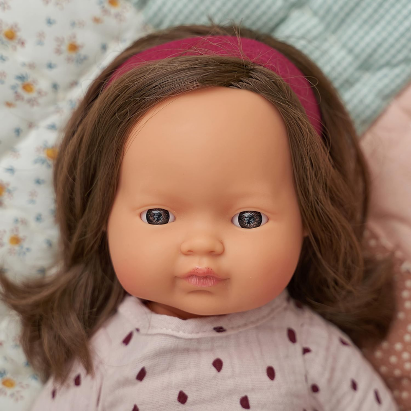 Baby Doll Caucasian Brunette Girl - 15