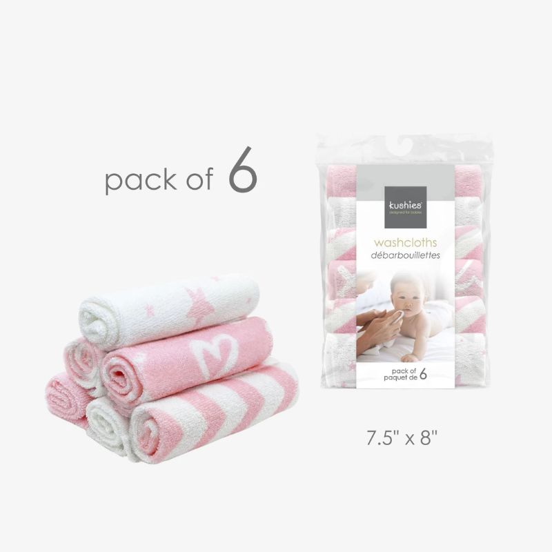 Washcloths - 6 Pack