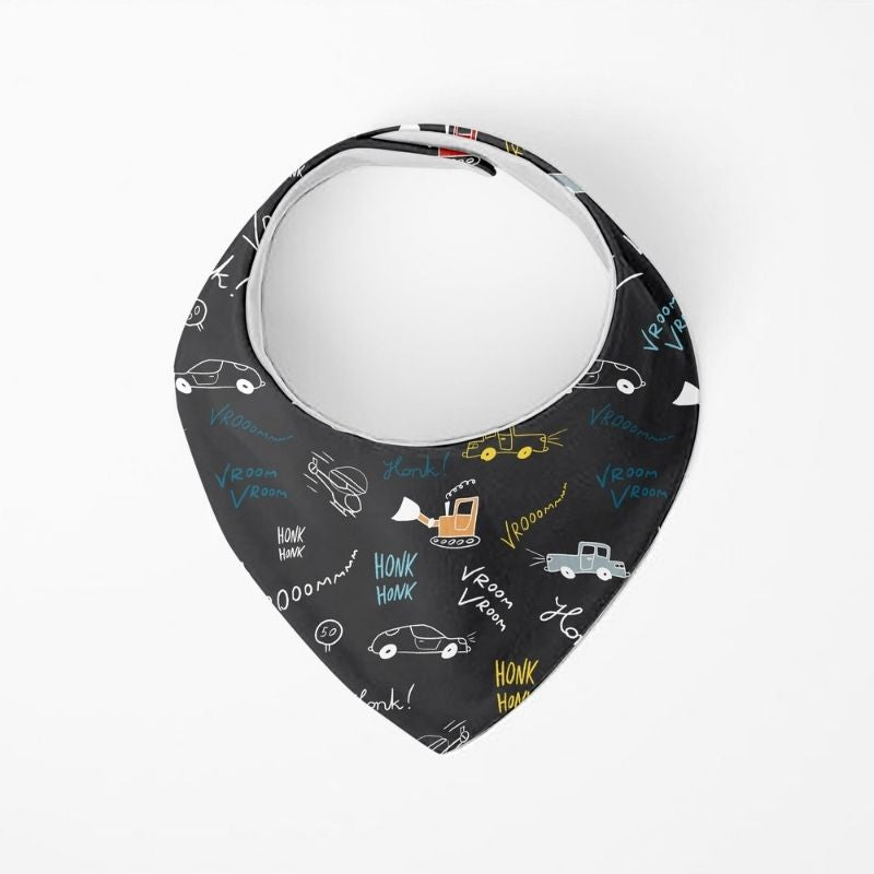 Bandana Bib - 2 Pack Cars