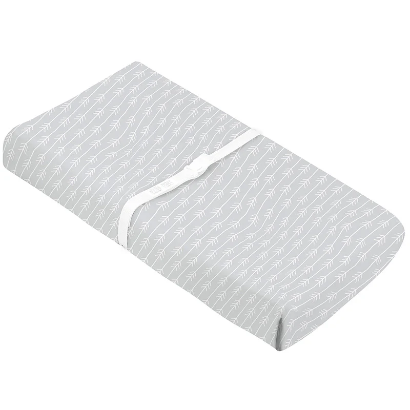 Flannel Change Pad Cover with Slits