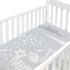 Percale Dream - Crib Sheets Bunny Grey