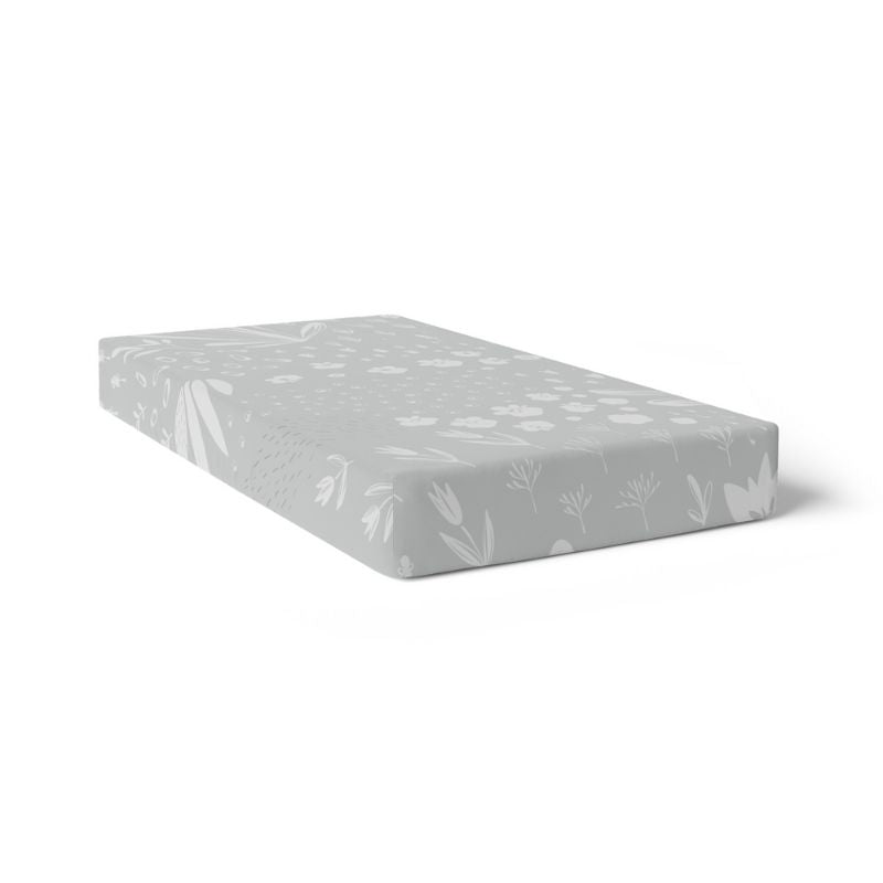 Percale Dream - Crib Sheets Bunny Grey