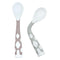 Silibend Spoons- 2 Pack Rose and Day Dream Grey