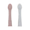 Silipop Silicone Spoons - 2 Pack Rose and Day Dream Grey