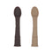 Silipop Silicone Spoons - 2 Pack Sparrow and Toasted Almond