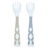 Silibend Fork - 2 Pack Blue / Sand