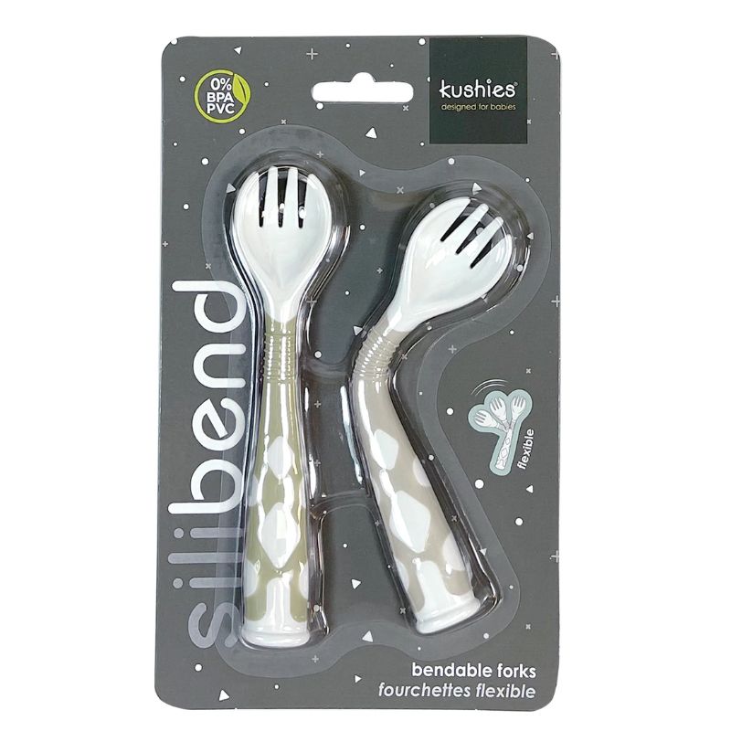 Silibend Fork - 2 Pack Emerald / Sand