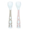 Silibend Fork - 2 Pack Pink / Sand