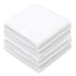 Washcloths 6 pack White