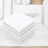 Washcloths 6 pack White